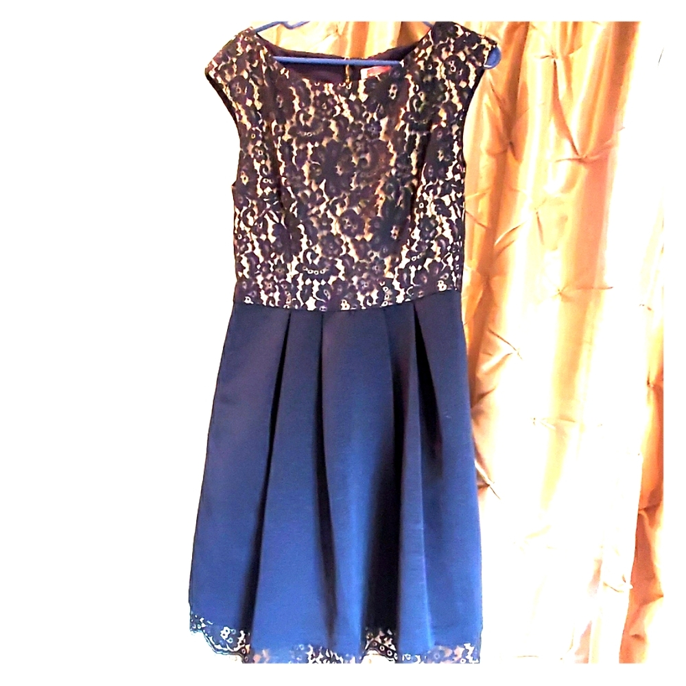 Nordstrom Navy Party Dress
